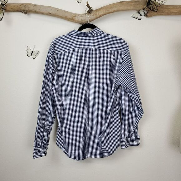Good threads blue and white micro check shirt - Picture 2 of 3